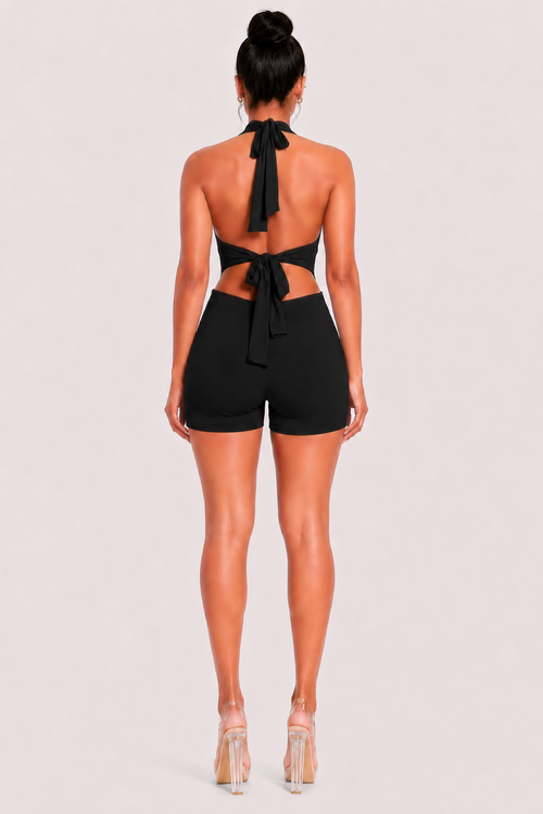 ZÉLIA NOIR PLAYSUIT